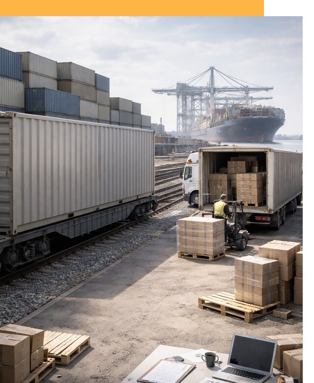 Мультимодальные перевозки грузов по миру от 46445 руб