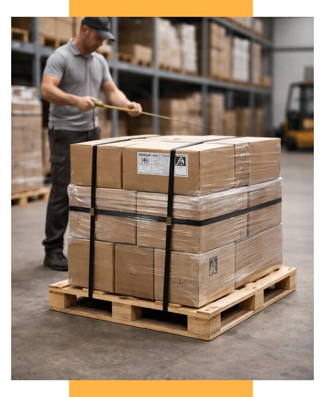 Упаковка и паллетирование грузов от 3612 р. | СетСервис-Сев