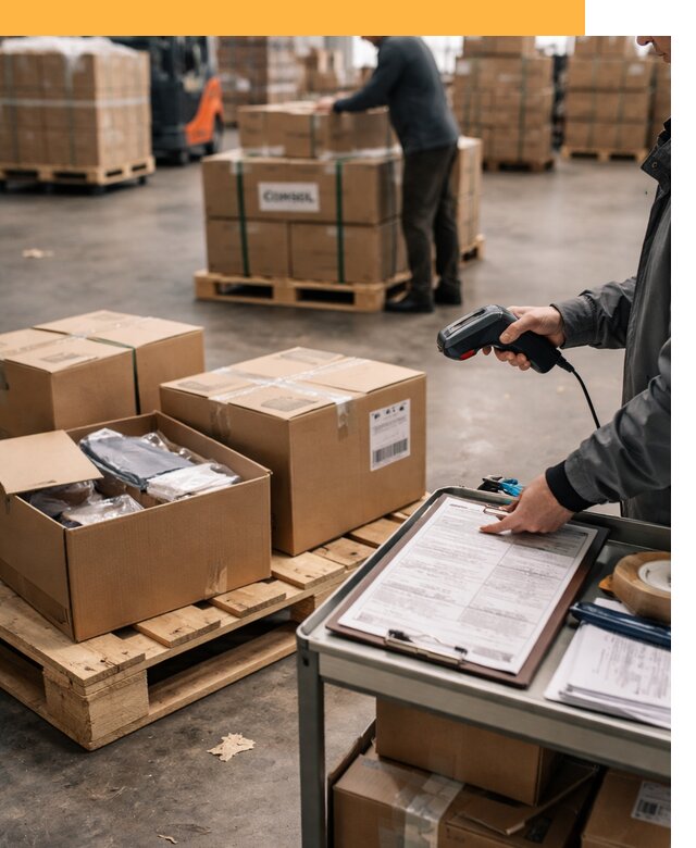 Сборные грузы из Китая: доставка, склад и таможня от 18578