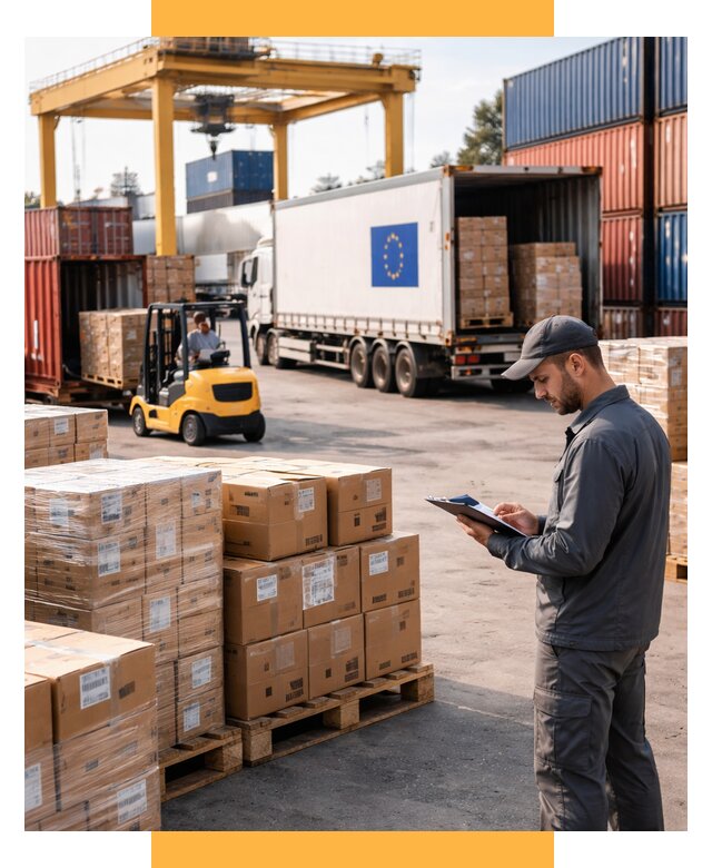 Доставка грузов из Европы от 12385 р., логистика СетСервис-Сев