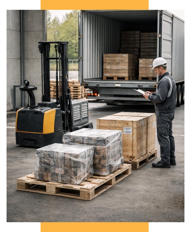 Доставка оборудования из Европы под ключ от 46445 р. | СетСервис-Сев