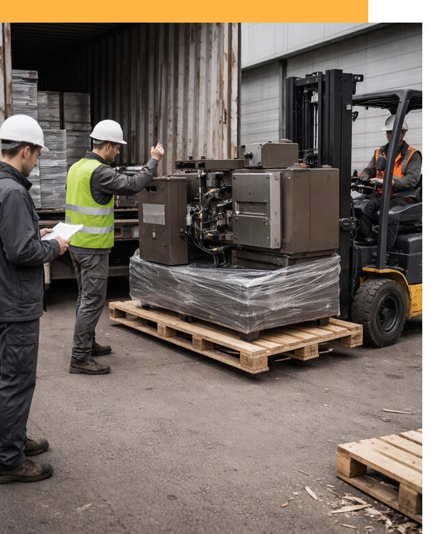 Доставка промышленного оборудования из Европы от 46445