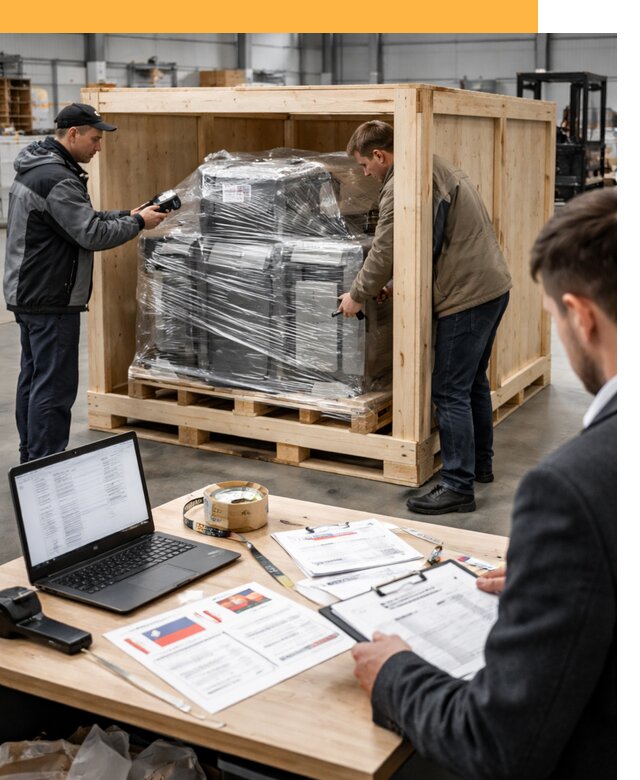 Доставка промышленного оборудования из США от 67087 руб