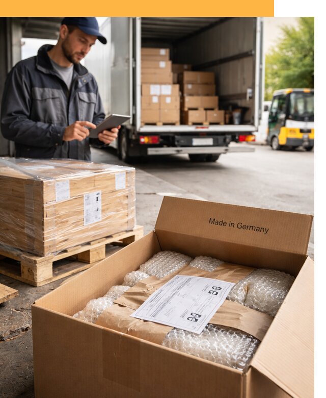 Доставка грузов из Германии от 46445 руб с таможенным оформлением