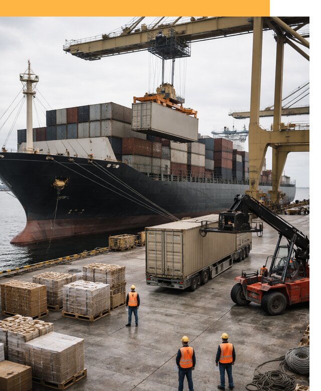 Морские перевозки из Индии: доставка FCL/LCL, таможня от 123852