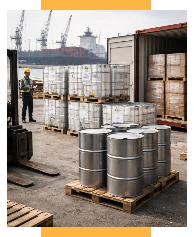 Доставка химического сырья из Индии от 258025 р. | СетСервис-Сев