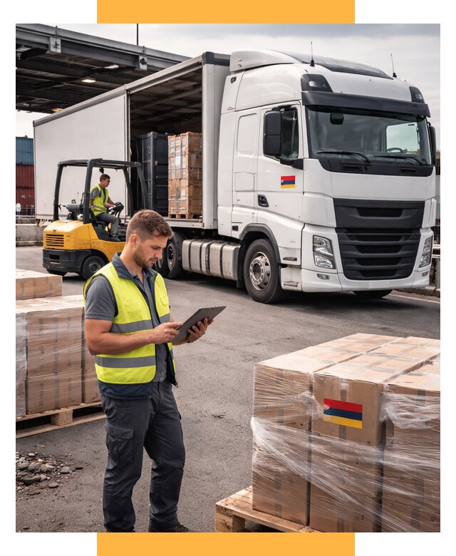 Автоперевозки из Армении от 98050 р. — услуги СетСервис-Сев