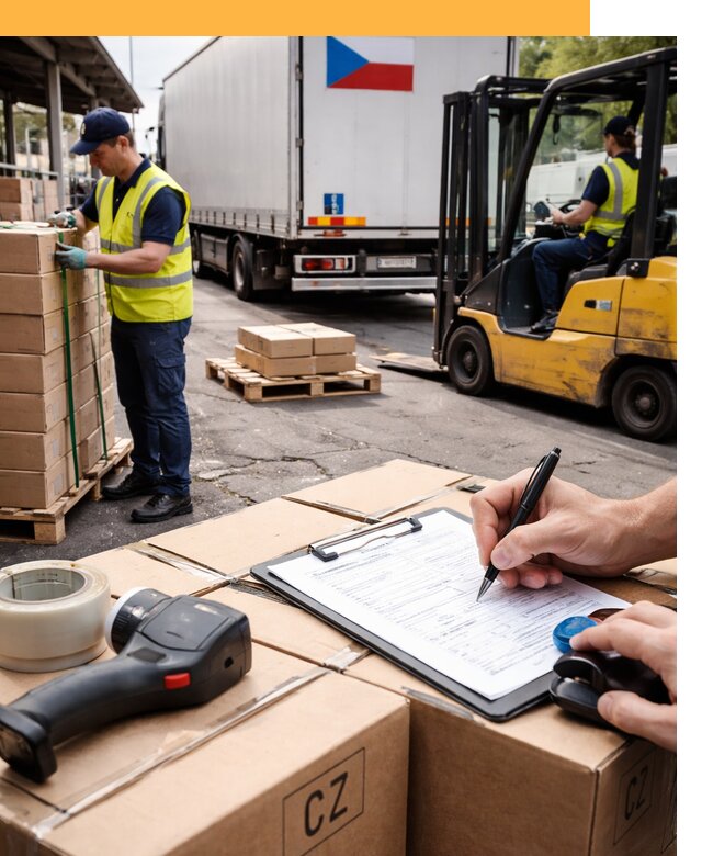 Доставка грузов в Чехию от 36124 руб, международные перевозки