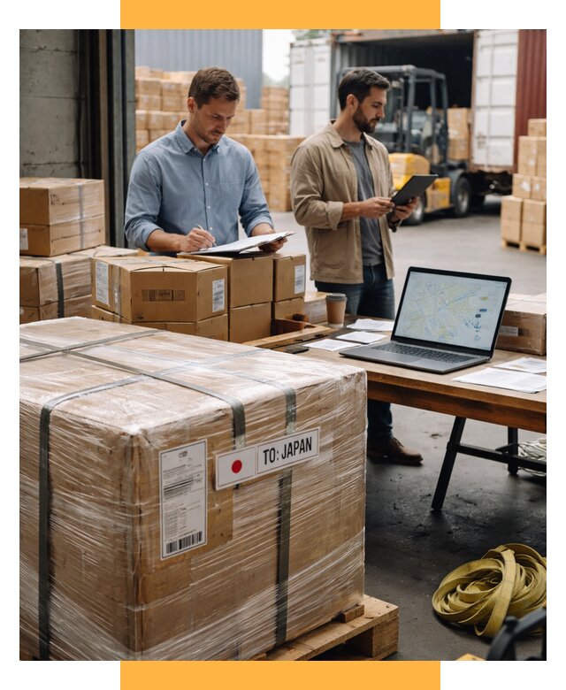 Доставка грузов в Японию от 25803 р., логистика СетСервис-Сев