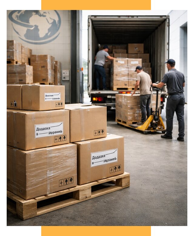 Доставка грузов в Израиль и экспорт от 46445 р. СетСервис-Сев