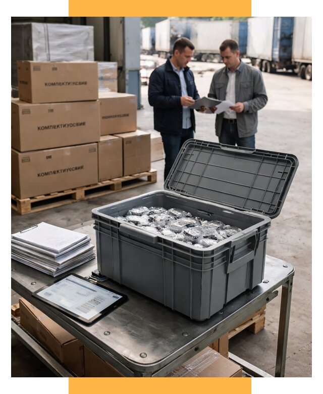 Перевозка комплектующих из Китая от 6709 р. | СетСервис-Сев