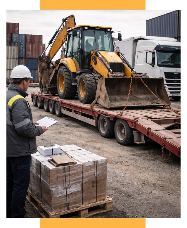 Международная перевозка спецтехники от 46445 р., СетСервис-Сев