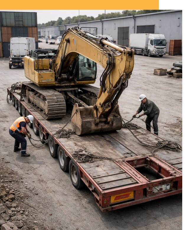 Перевозка спецтехники по России и миру от 46445 руб