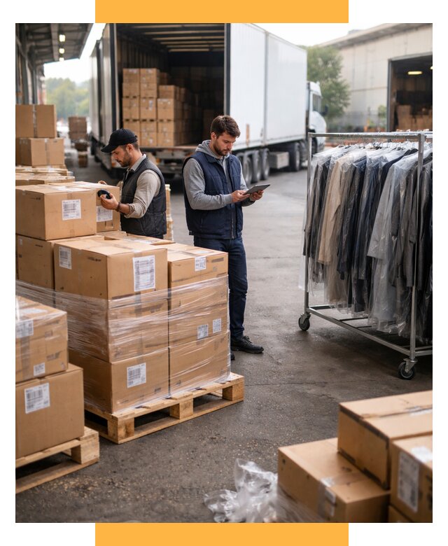 Перевозка и доставка одежды из Китая от 7741 р., СетСервис-Сев