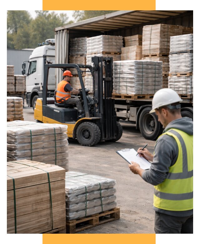 Перевозка строительных материалов от 5677 р. | СетСервис-Сев