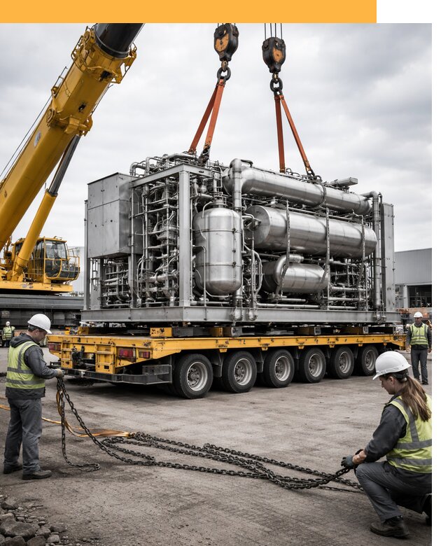 Перевозка тяжеловесных грузов по миру от 154815 руб