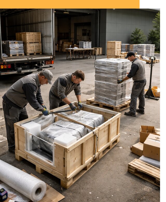 Перевозка выставочных грузов по миру от 25803 руб за м2 с таможней