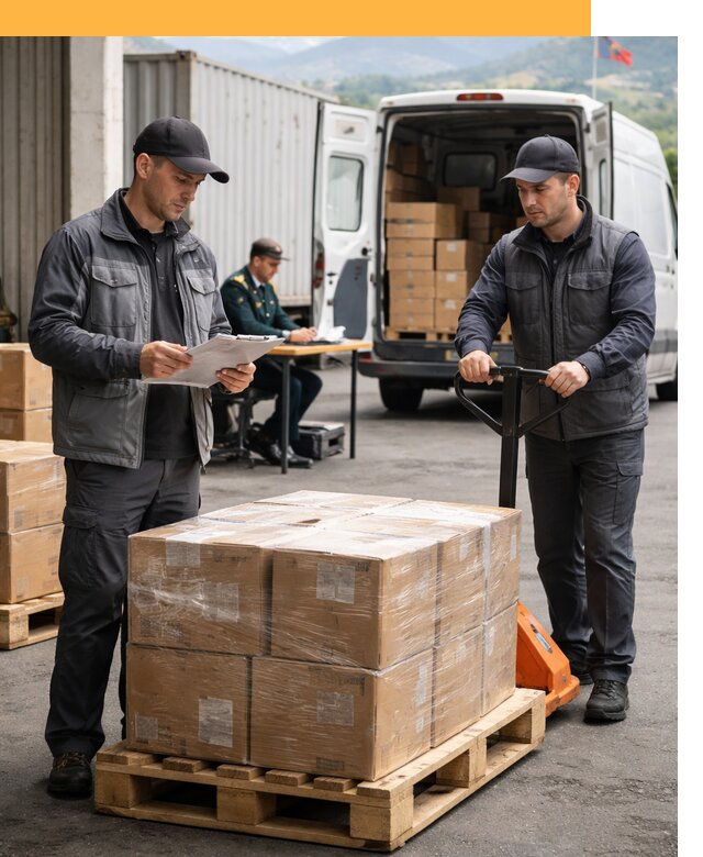 Доставка грузов через Армению, быстрая таможенная очистка от 25803