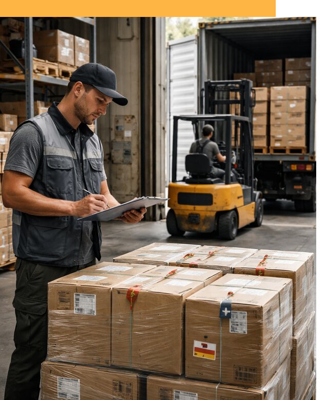 Реэкспорт товаров с таможенным оформлением и доставкой от 12385