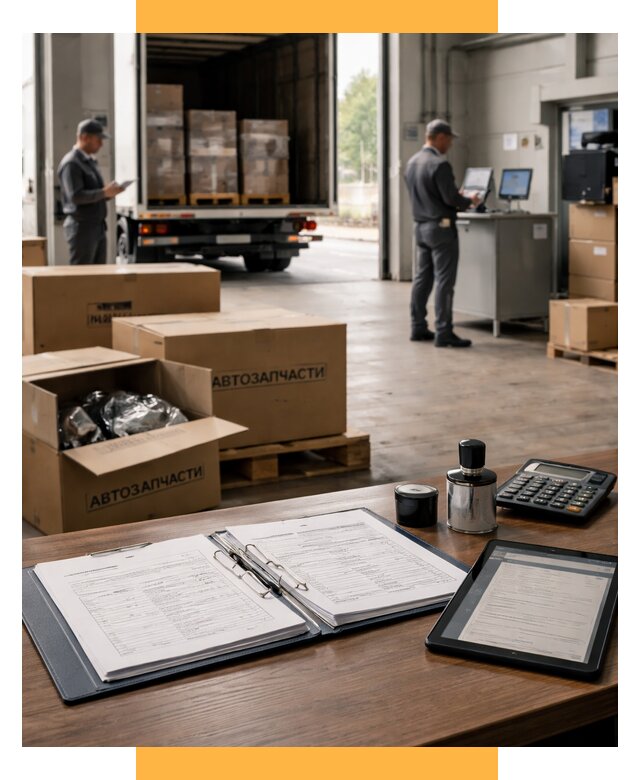 Таможенное оформление автозапчастей под ключ от 8773 р., СетСервис-Сев