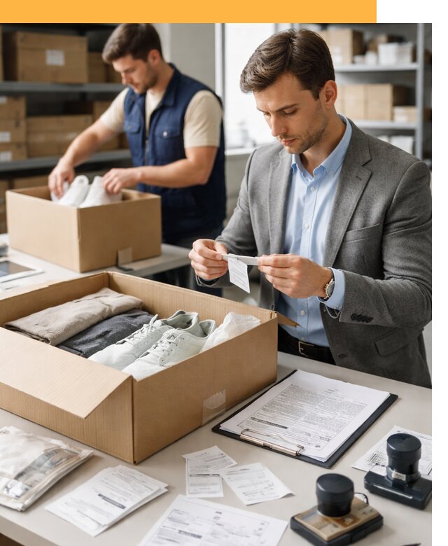 Таможенное оформление одежды и обуви по выгодной цене от 6709 руб