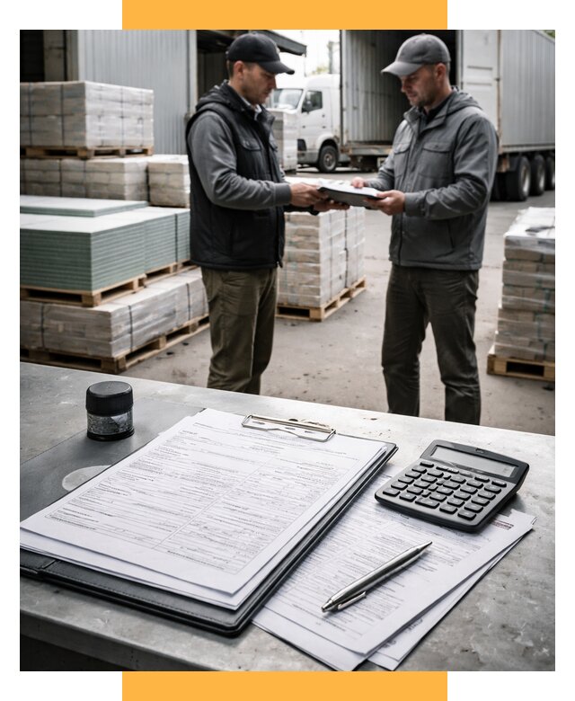 Таможенное оформление стройматериалов от 8773 р. | СетСервис-Сев