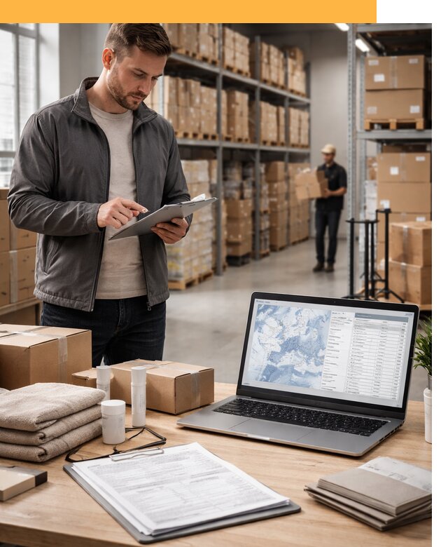 Закупка товаров в Европе под ключ: доставка, таможня от 7741 руб