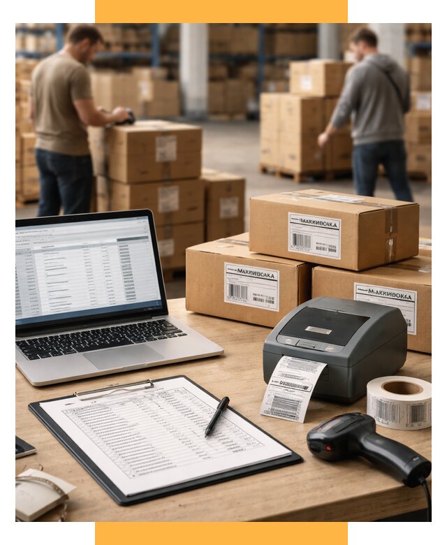 Маркировка импортных товаров от 4644 р. под ключ, СетСервис-Сев